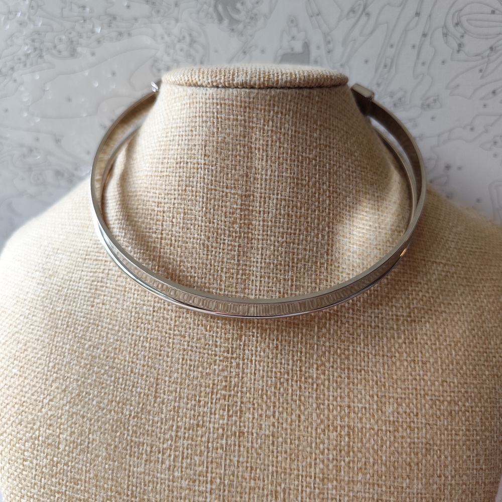 3/$25💙ALDO Silver Tone Choker Necklace
